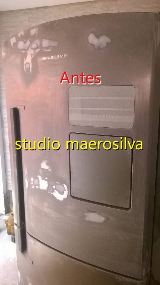 restauração de geladeira brastemp.