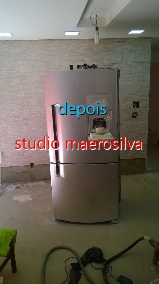 Re pintura de geladeira brastemp