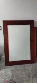 Espelho á ser laqueado.