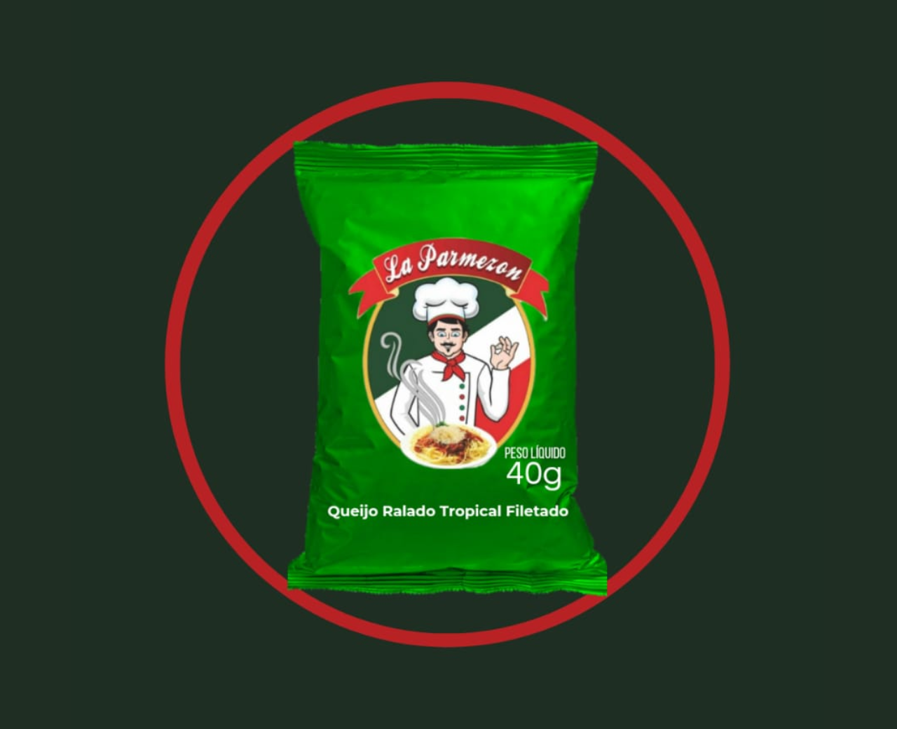 Queijo Ralado Tropical Filetado 40g - Foto 1