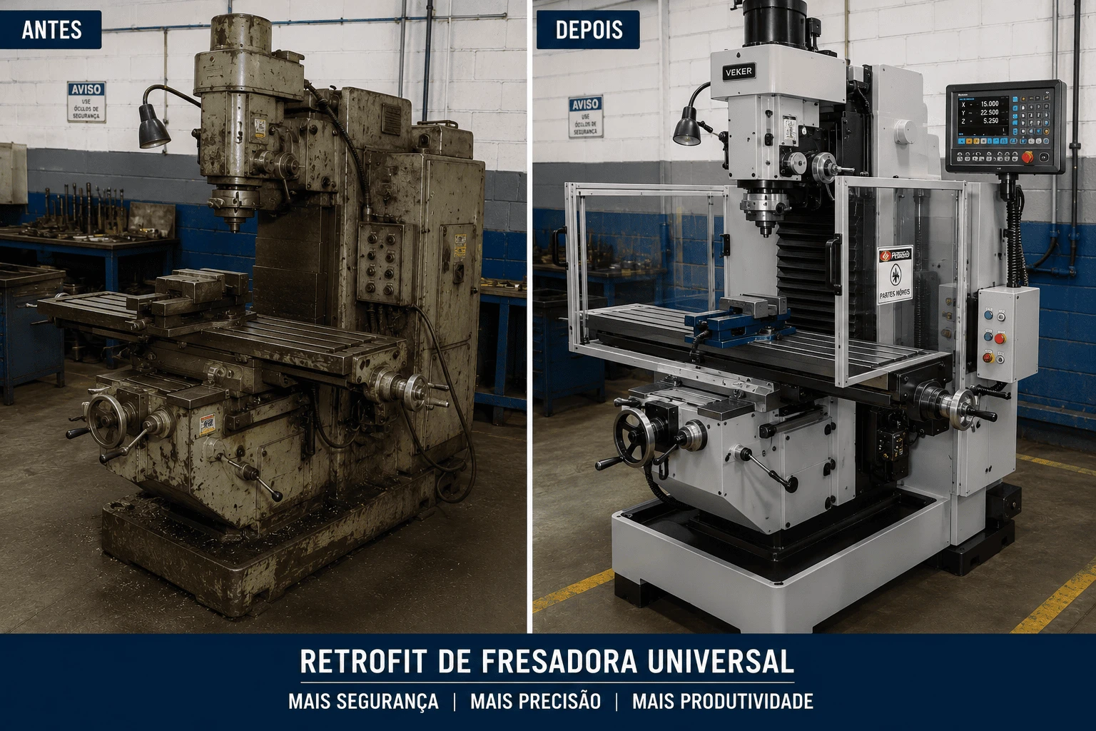 Retrofit de Máquinas e Equipamentos Industriais - Foto 3