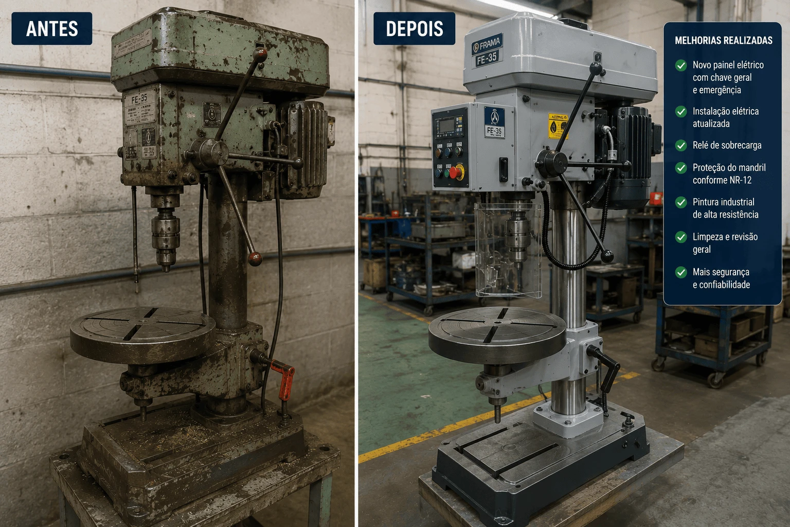 Retrofit de Máquinas e Equipamentos Industriais - Foto 4