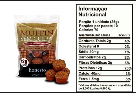 Muffin de Coco e Manteiga de Amendoim - Foto 3