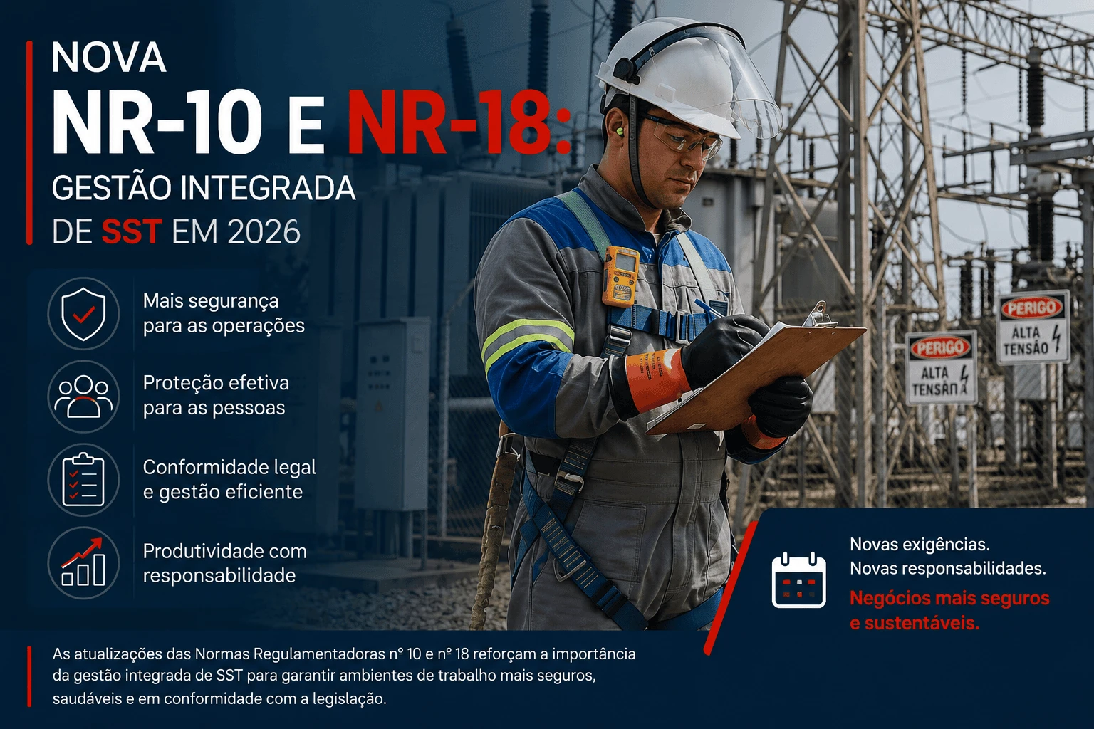 NR-10 e NR-18: Veja as Mudanças e Novas Exigências