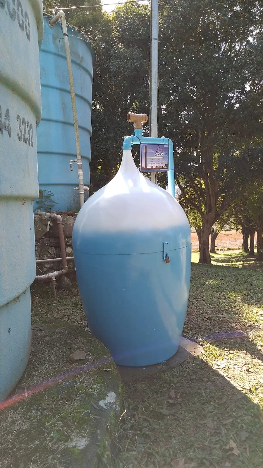 Tratamento de água em Parque de Eventos