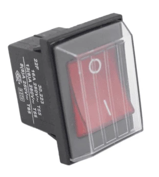 Interruptor bipolar vermelho 16A 250V