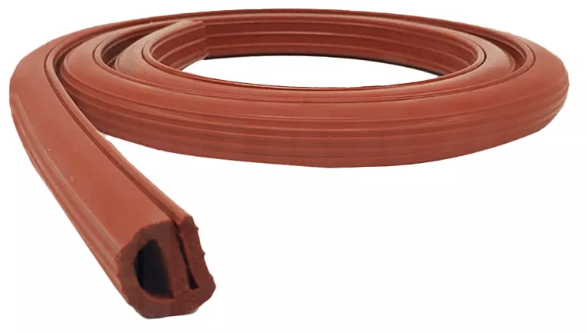 Trefilado/ Borracha porta forno rebitado - Foto 3