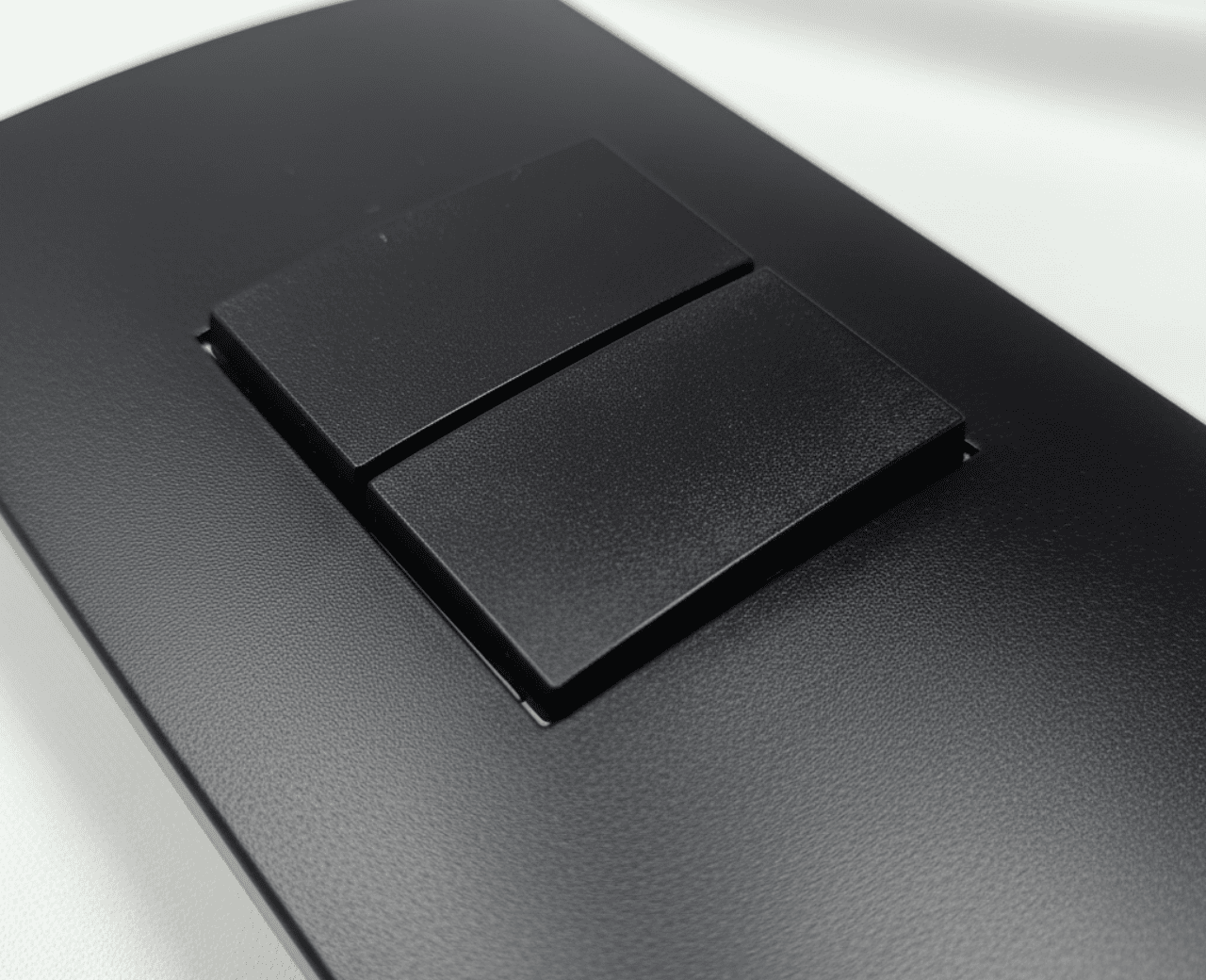 Conjunto Interruptor 2 Teclas Margirius Clean - Foto 2