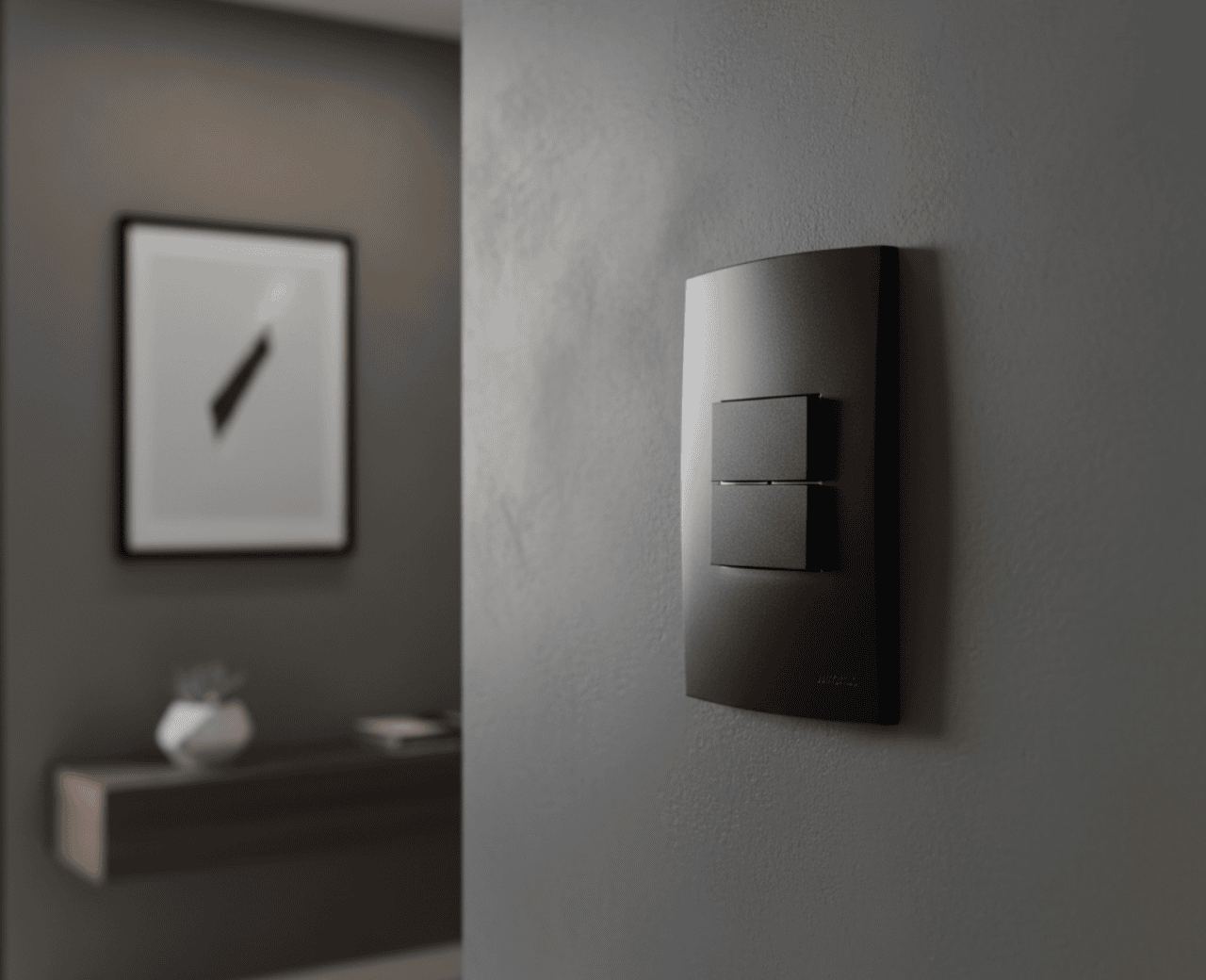 Conjunto Interruptor 2 Teclas Margirius Clean - Foto 3