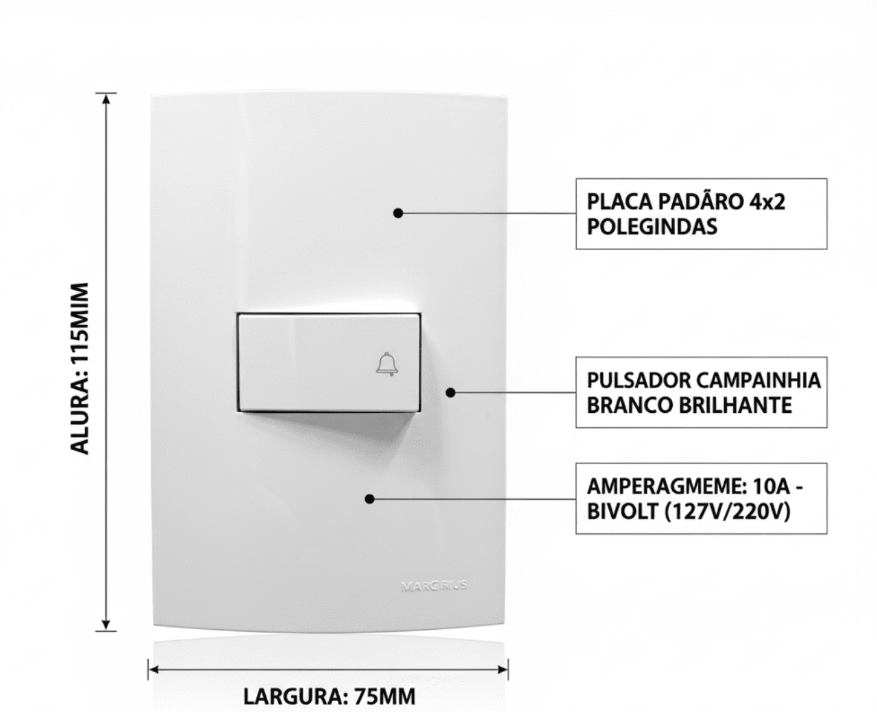 Interruptor Pulsador - Foto 4