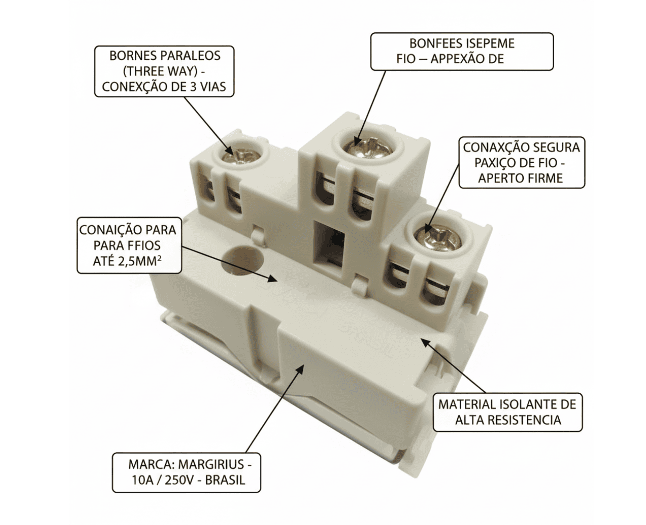 Kit 2 Conjuntos Interruptor Paralelo - Foto 5