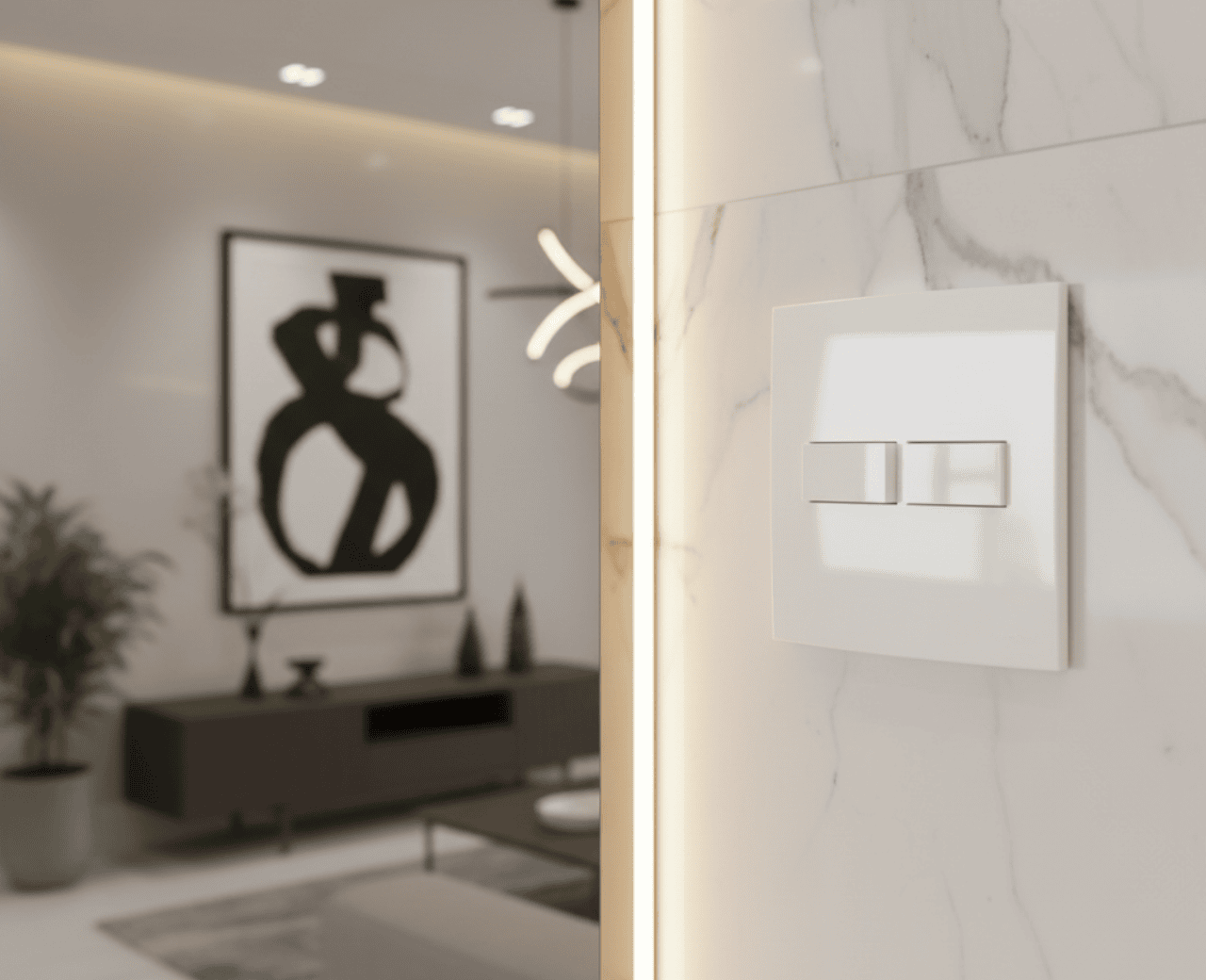 Interruptor Duplo Simples - Foto 2