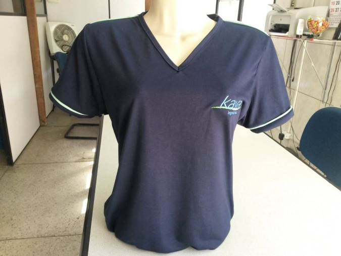 Camisa Básica de Malha - Foto 1