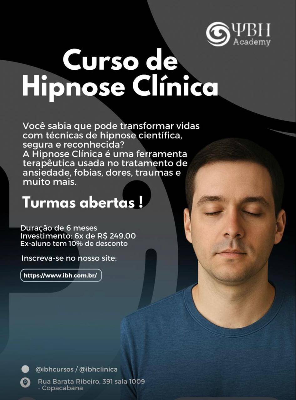 Curso de formação em hipnose clínica