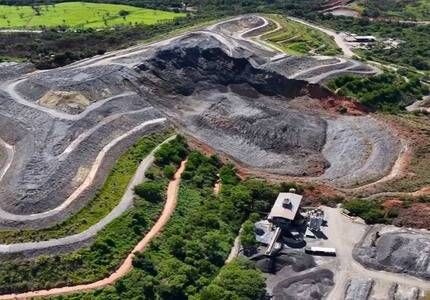 ANM determina interdição da mina Turmalina, da Jaguar Mining