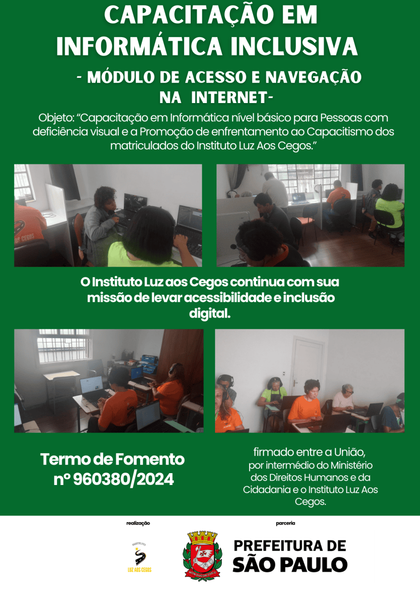 Navegação na internet -TERMO DE FOMENTO Nº 960380/2024