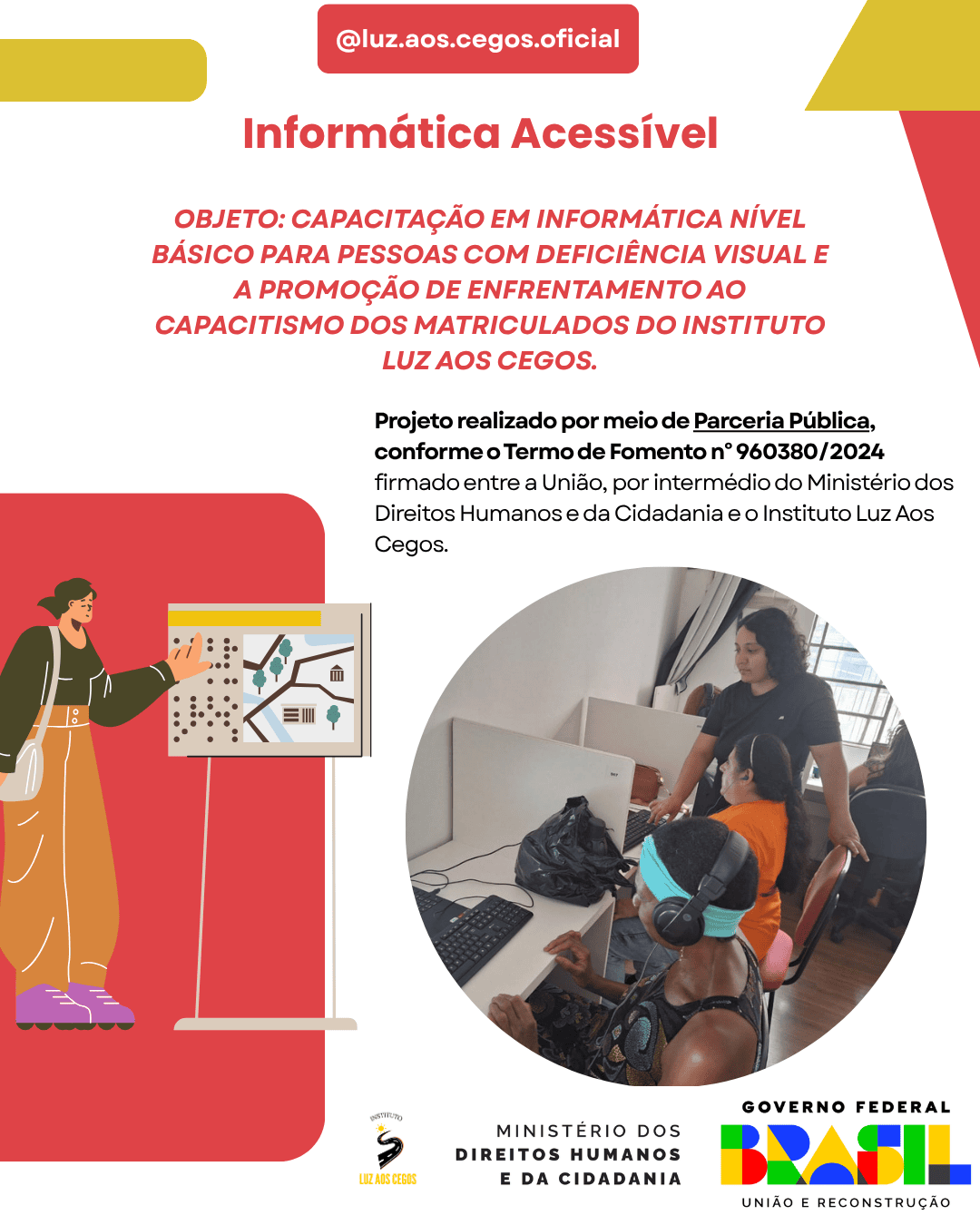 Provas aplicadas e finalizadas com sucesso - TERMO DE FOMENTO: N°960380/2024