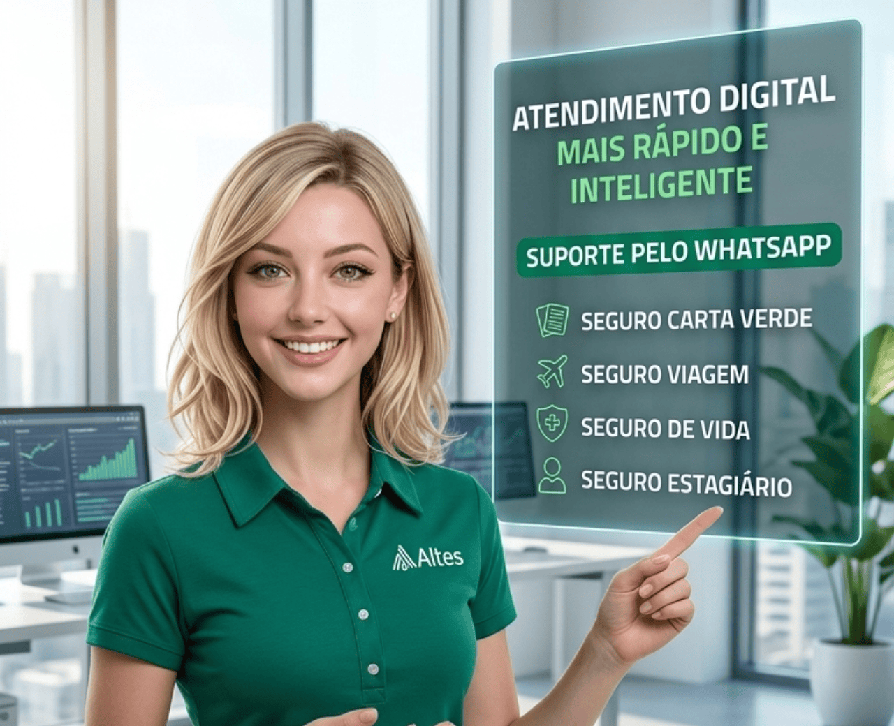 Como Contratar Seguro Online Rápido pelo WhatsApp? Conheça a Alê!