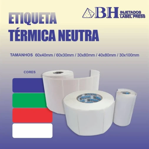 Etiqueta Térmica Neutra - Foto 1