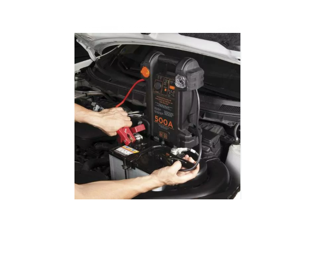 Auxiliar de Partida 350A 12 V com Compressor e Luz - Foto 2