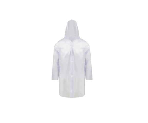 Capa de Chuva de Vinil Transparente - Foto 1