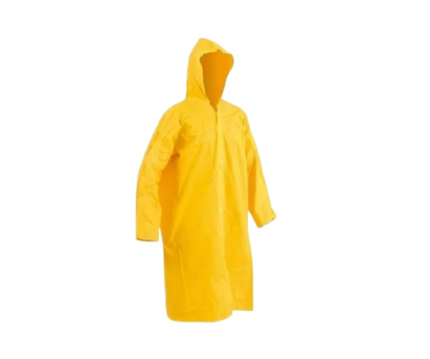 Capa de Chuva de PVC Amarelo - Foto 1