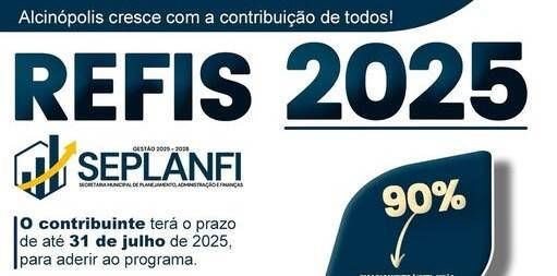 Alcinopolis: Moradores tem até dia 31 para aderirem ao REFIS