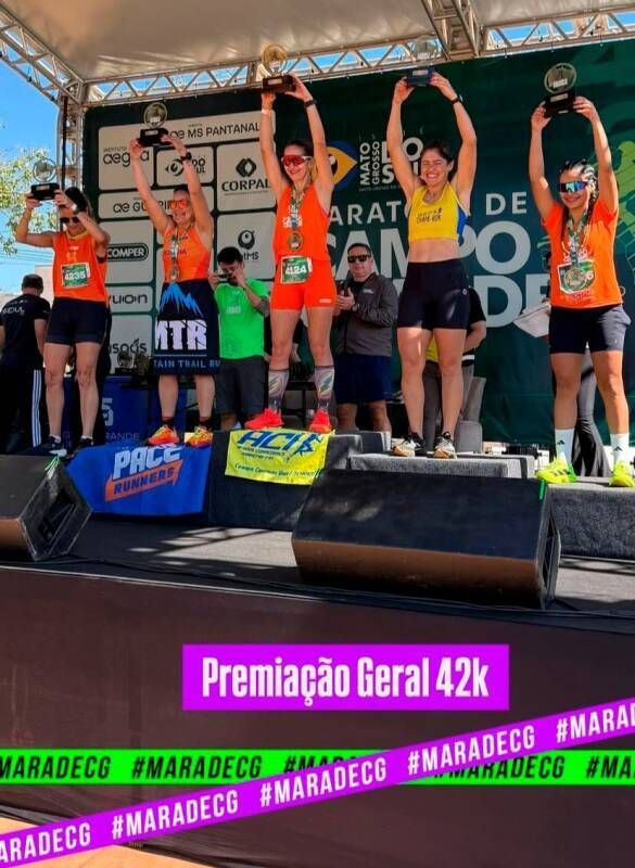 Atletas de Costa Rica são destaques na Maratona Campo Grande 2025