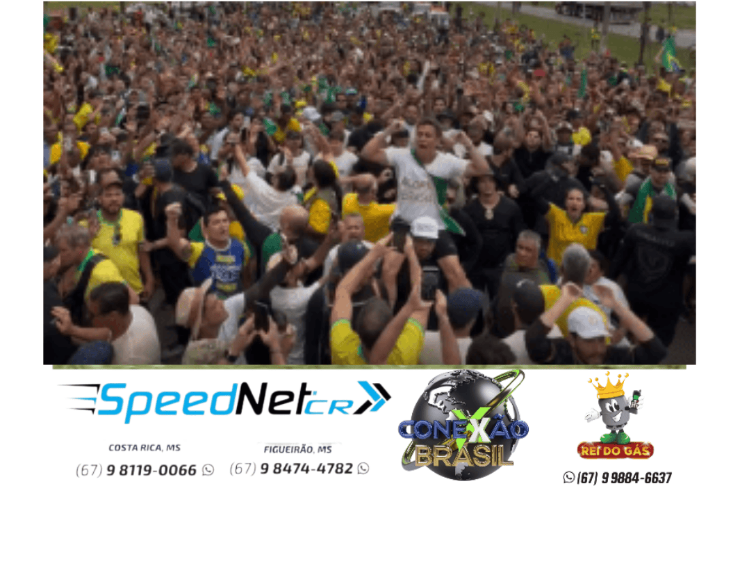 Ato de Nikolas, em Brasília, reúne Carlos Bolsonaro, Do Val e Zé Trovão