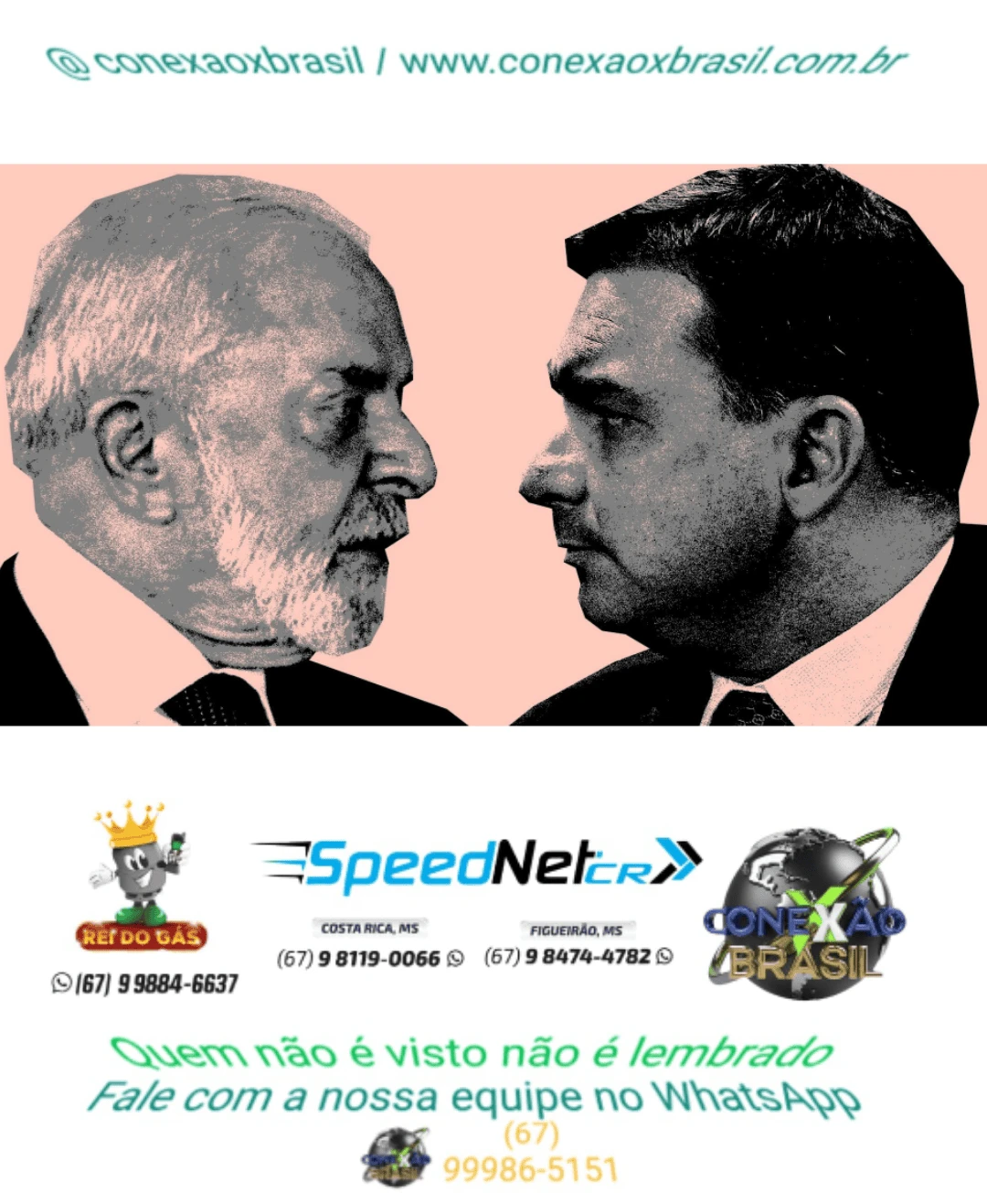 CNT/MDA: Lula tem 47,8% dos votos válidos no 1º turno; Flávio, 42,1%