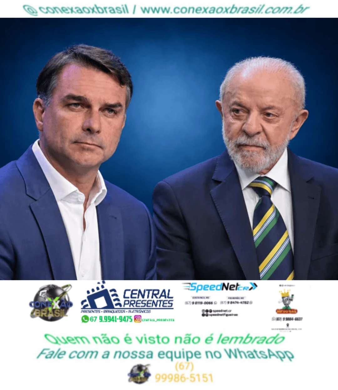 Datafolha: Nas vésperas da eleição presidencial, Flávio e Lula empatam em 50% dos votos válidos no 2º turno.