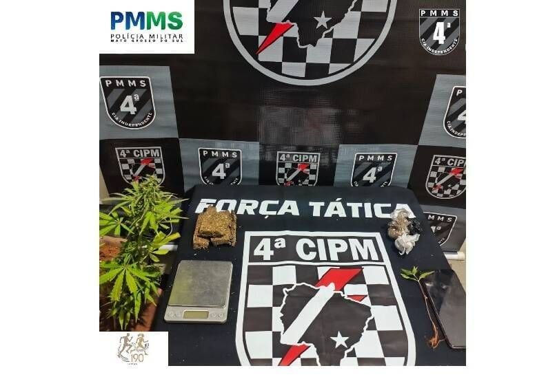 Força Tática da 4ª CIPM segue atuante no combate ao tráfico de drogas em Chapadão do Sul