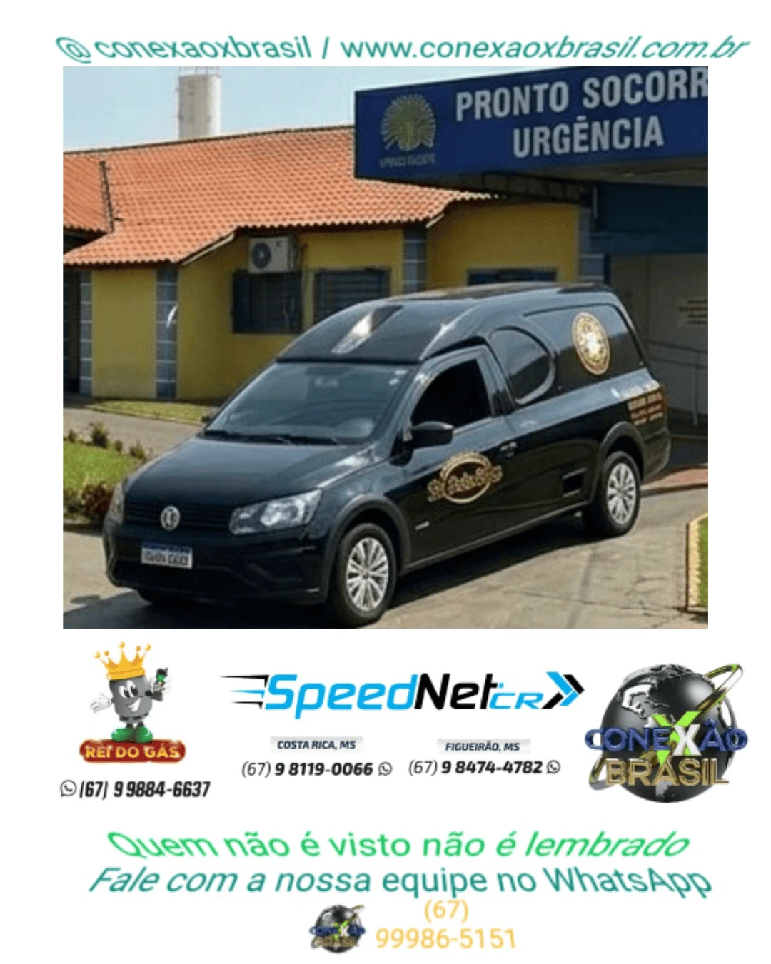 Homem baleado no centro de Costa Rica, MS, morre após dar entrada em hospital