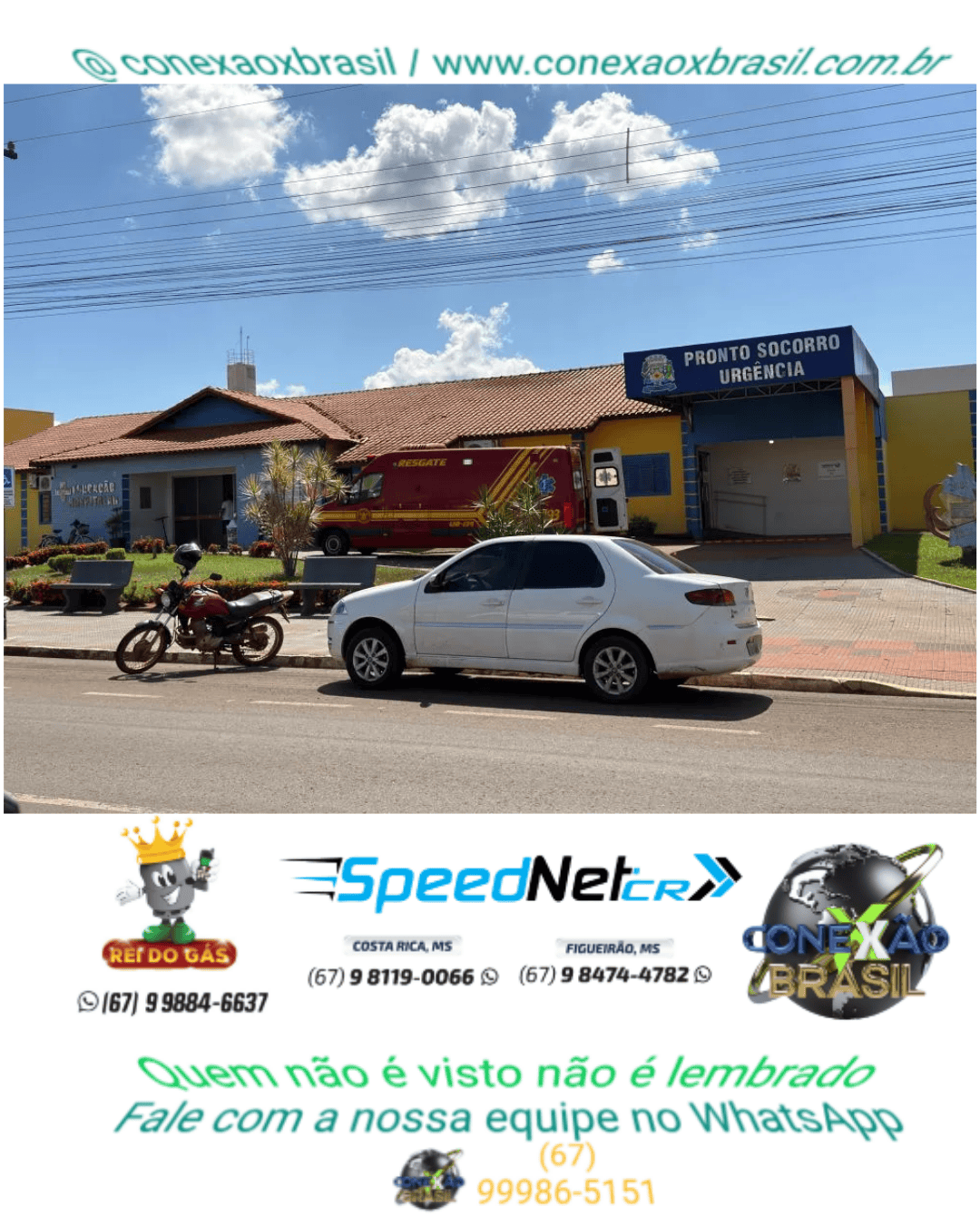 Idosa de 73 anos morre após ser atropelada por carro enquanto seguia de bicicleta em Costa Rica, MS