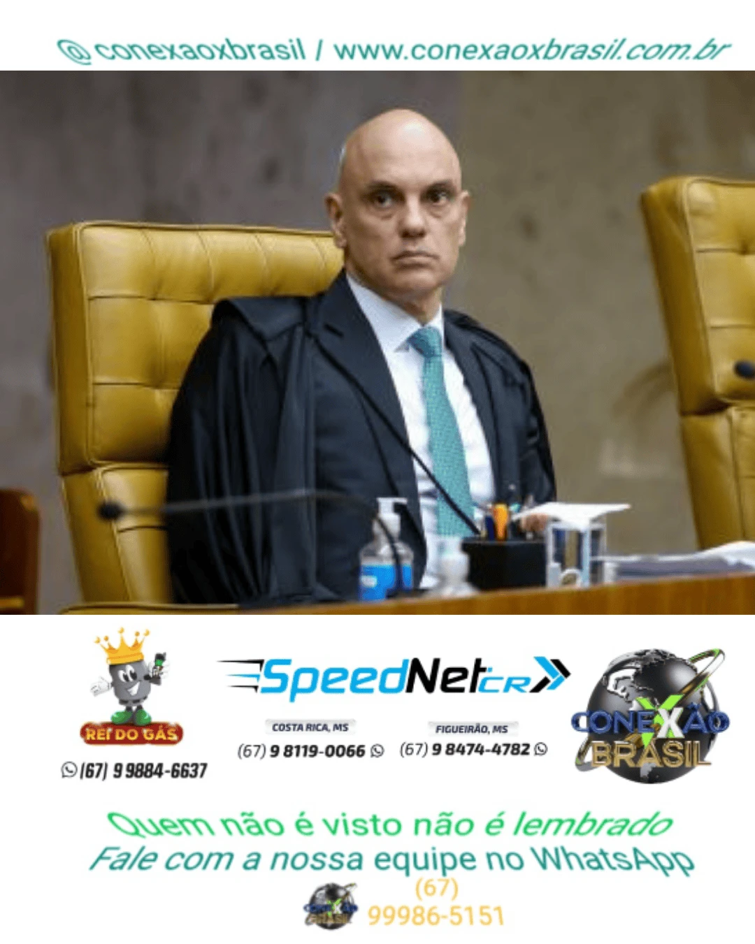 Moraes nega autorização para Milei visitar Bolsonaro