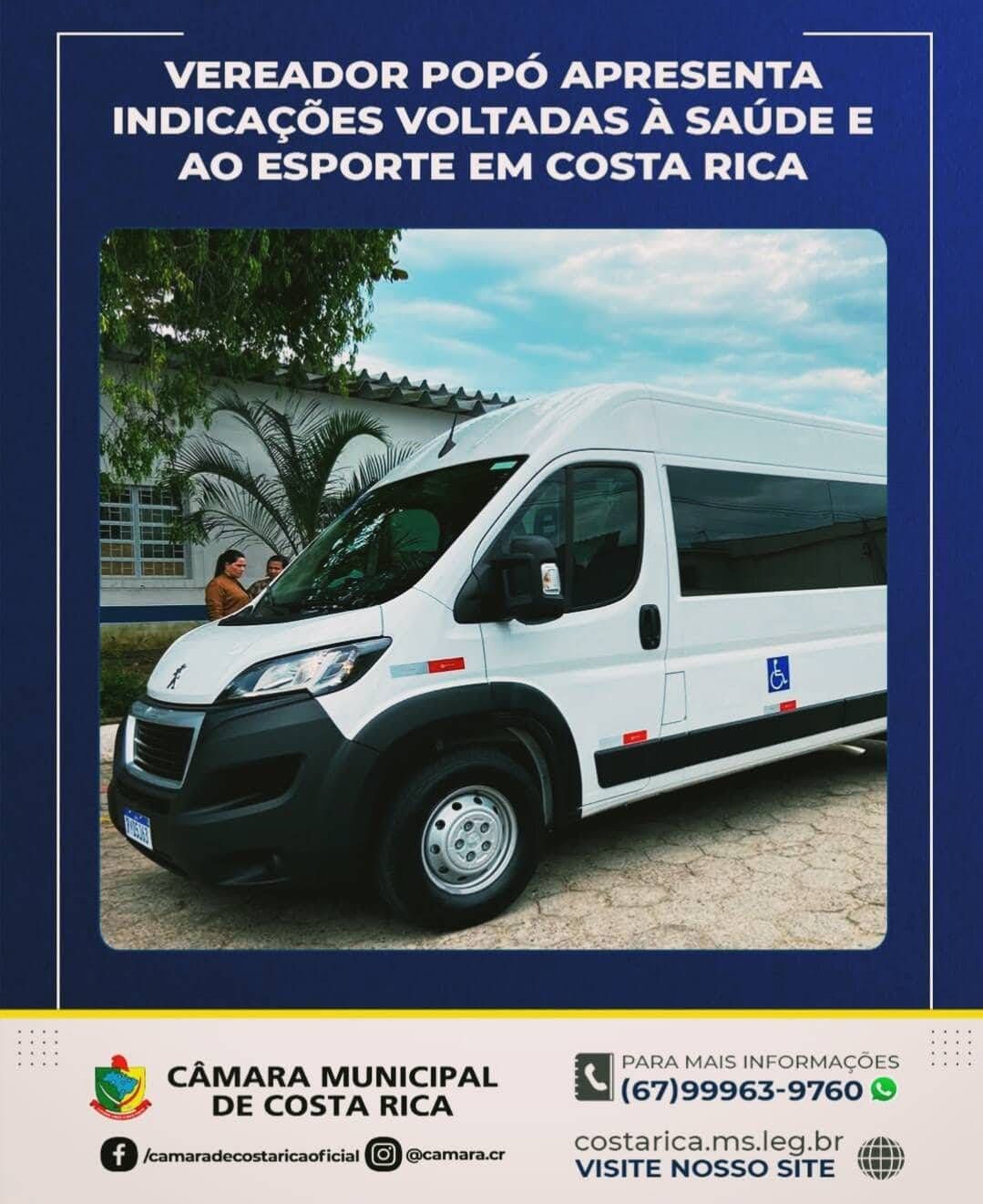 Na 27 º sessão, o vereador Popó apresentou uma indicação voltada para a saúde, o esporte e o lazer.