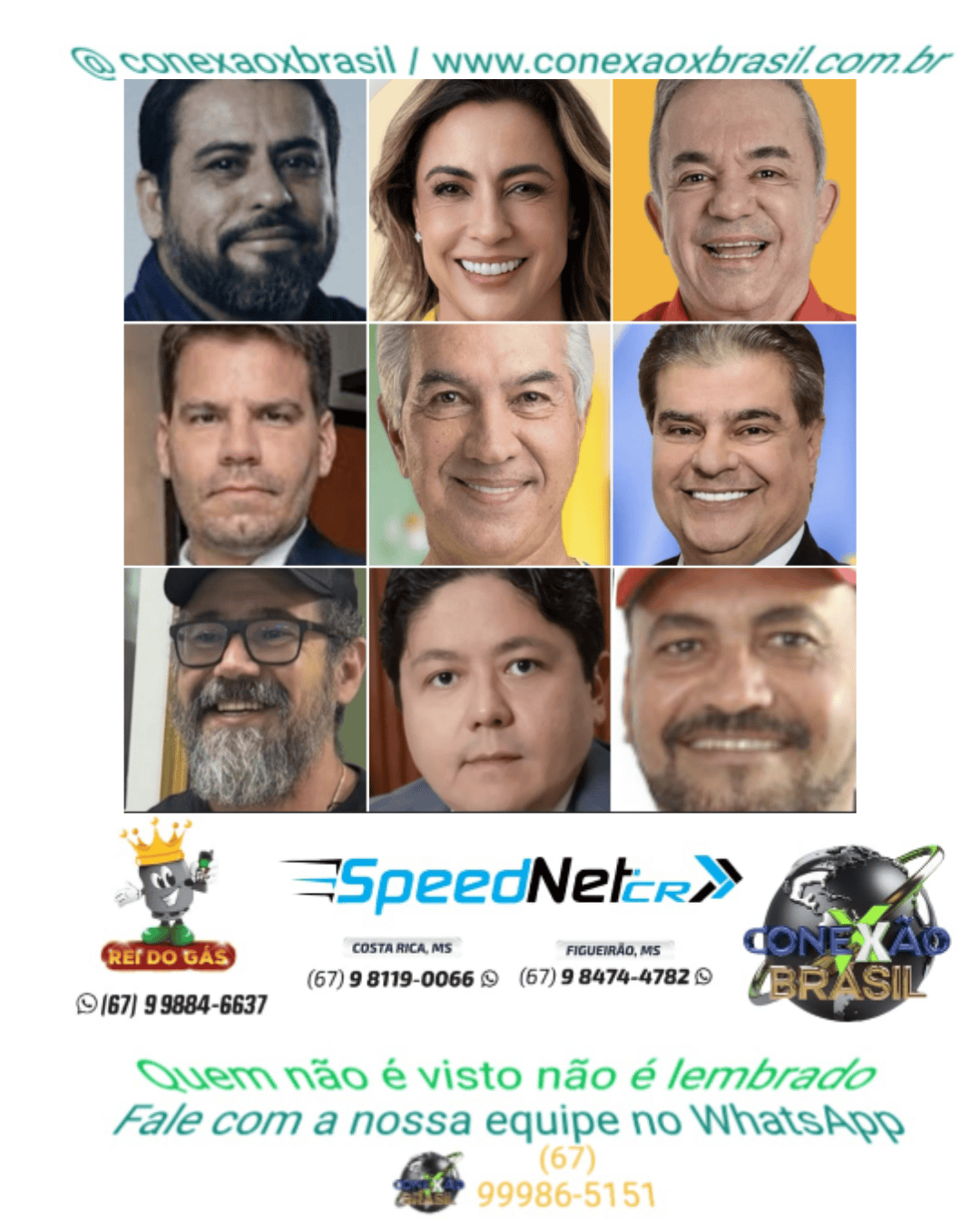 Pesquisa indica disputa apertada entre Reinaldo, Contar e Nelsinho para o Senado em MS
