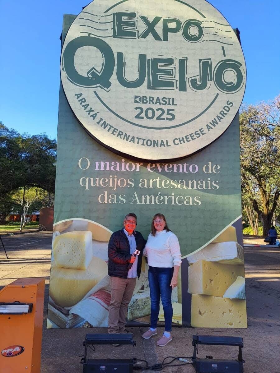 Queijos Brun representa Paraíso das Águas na ExpoQueijo 2025, o maior evento da América Latina