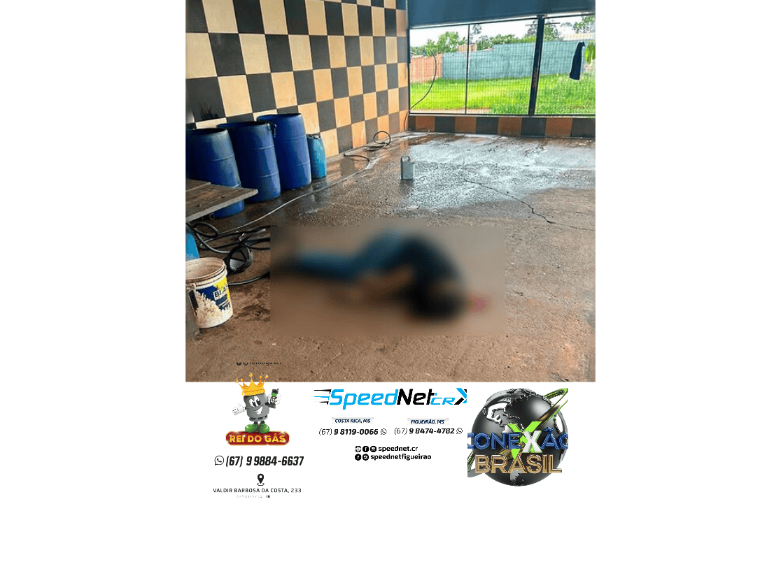 Trabalhador é morto a tiros em lava-jato de Ponta Porã, MS (vídeo)