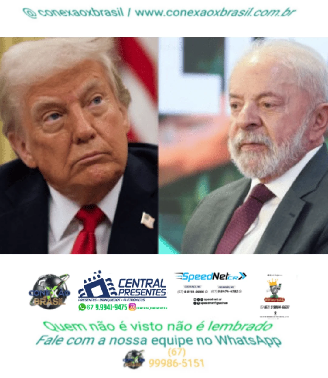 Trump diz que eleição do Brasil pareceu fraudada, mas que gosta de Lula