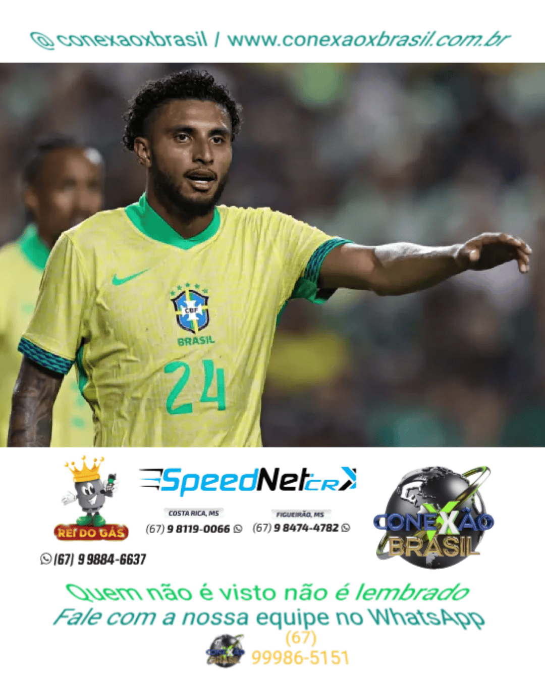 Vai ter campo-grandense na Copa: Éderson é convocado por Ancelotti