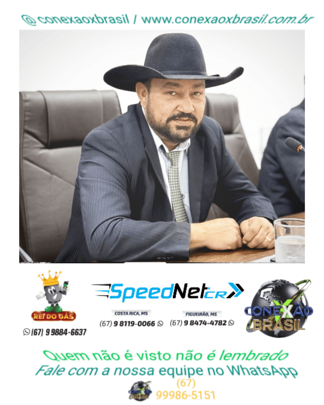 Vereador Popó apresentou duas indicações estratégicas para auxiliar no avanço e desenvolvimento de Costa Rica, MS