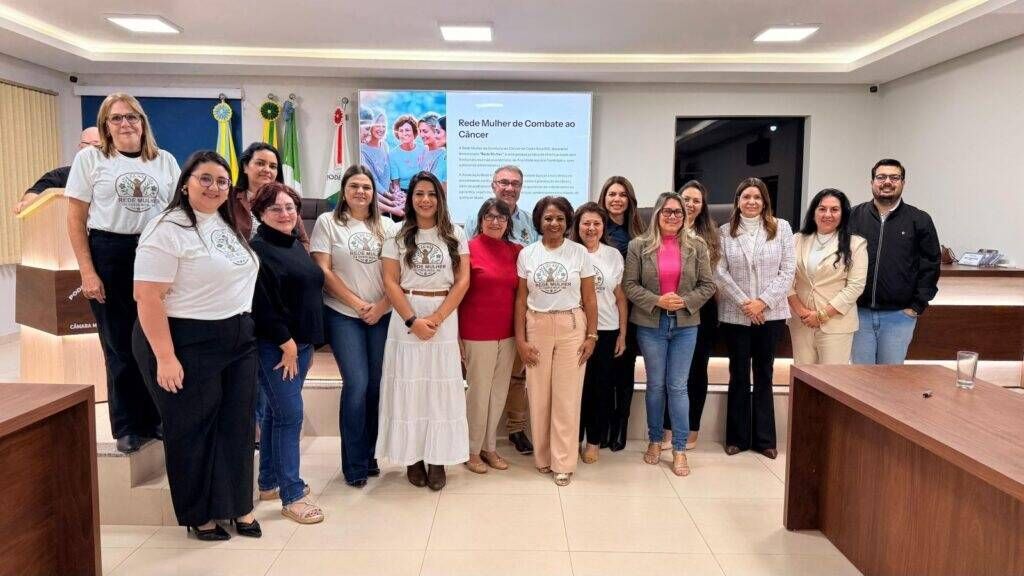 Vereadores prestigiam lançamento da Rede Mulher de Combate ao Câncer em Costa Rica