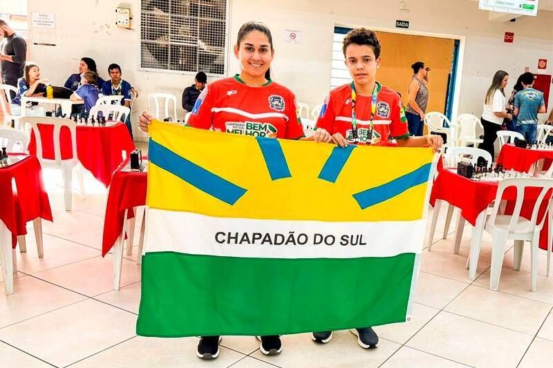 Xadrez de Chapadão do Sul representa com excelência nos JEMS 2025