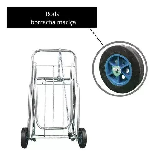 Carrinho de Carga 150KG - Foto 1