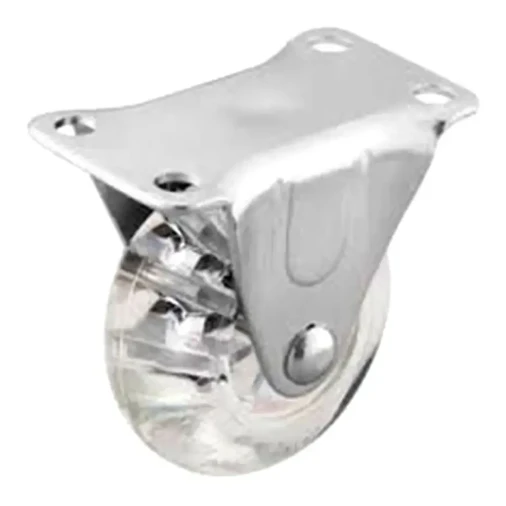 Rodizio Fixo 50mm Silicone Placa - Foto 1