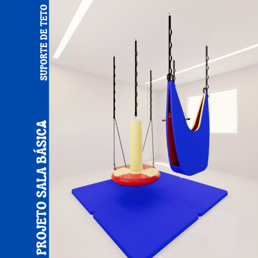 SALA BÁSICA COM SUPORTE DE TETO - Foto 1