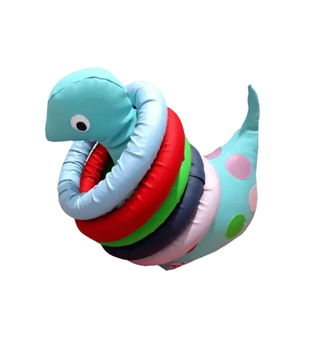 JOGO DE ARGOLAS DINO - Foto 1
