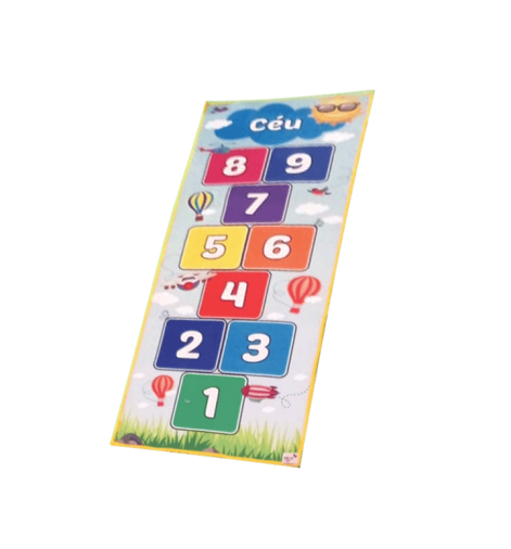 TAPETE PULA AMARELINHA SENSORY TOY - Foto 1