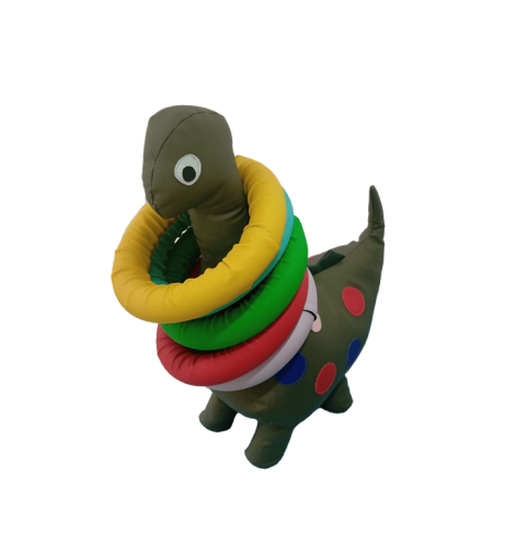 JOGO DE ARGOLAS DINO - Foto 1
